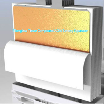 AGM Battery Separator Fiberglass Tissue Compound