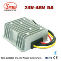 Conversor de energia DC-DC impermeável 24V a 48V 5A 240W Converter