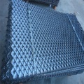 Galvanized expanded metal for steel grating