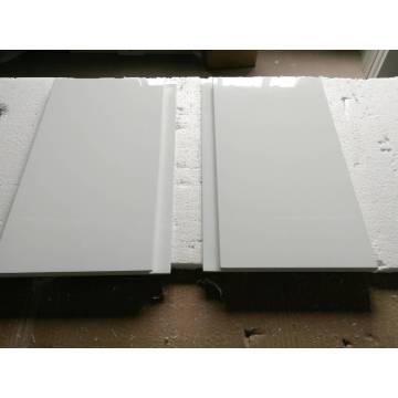 Puertas de gabinete de cocina de laca laminada con Handless (zhuv)