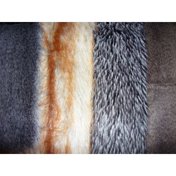 Top Tricô Imitação Tecido Faux Fur