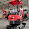 Mini escavadeira 1.7 Ton Digger Mini Excavator 1500kg