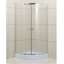 Enslosure de douche de salle de bains intelligente d&#39;angle bon marché avecTrayShower