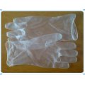 Gants médicaux jetables en vinyle transparent sans poudre