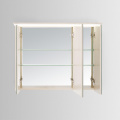 Modern Plywood Bathroom Mirror Cabinet with LED Lighted