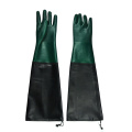 PVC Diapled Glove Armrack Cuffwith с материалом покрытого дождевым покрытием