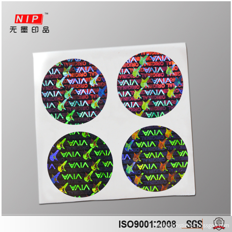 Tamper evident label Tamper evident label