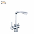 Three ways Kitchen Sink Mixer Taps