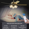 E27*3 led light with ceiling fan