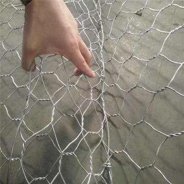 Hot Galvanized Stainless Steel Woven Gabion Basket