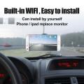 License Plate WIFI APP Wireless Rear View Camera