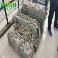 Kohlenstoffstahl galvanisierte Gabion Box mesh