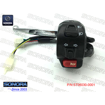 BAOTIAN BT49QT-9F3(3C)L. Handle Switch Assy-with Silver Lever (P/N:ST06030-0001) Top Quality