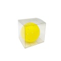 Kundenspezifische Logo Cube Gift Clear PVC-Kunststoffkasten