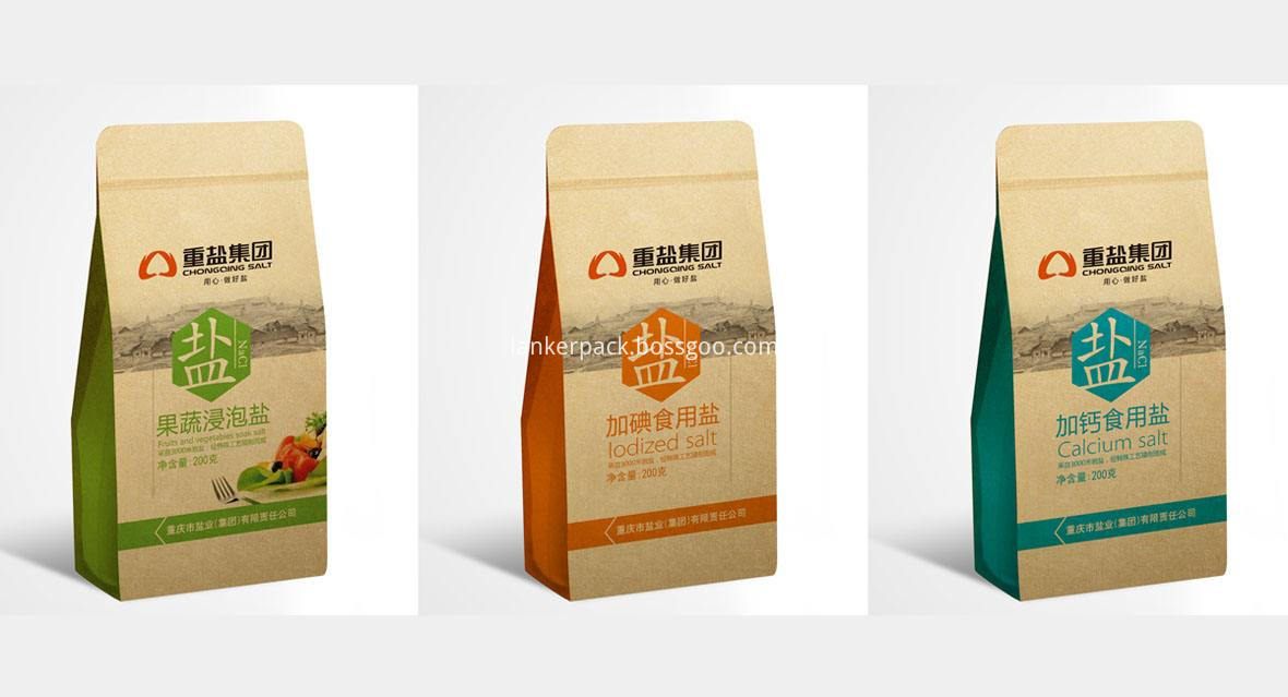 Kraft Paper Bags For Salt