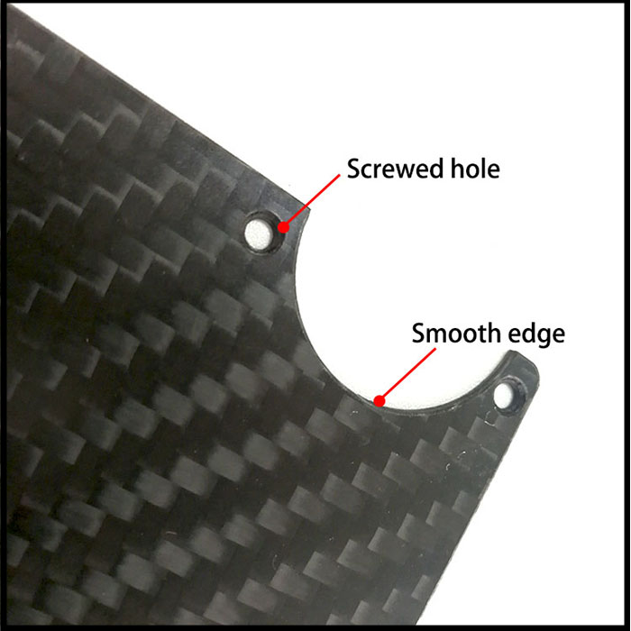 carbon fiber card holder detail carbon fiber card holder detail