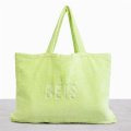 Sac serviette de plage Sac fourre-tout de serviette en coton