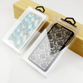 Plastic clear phone case packaging box