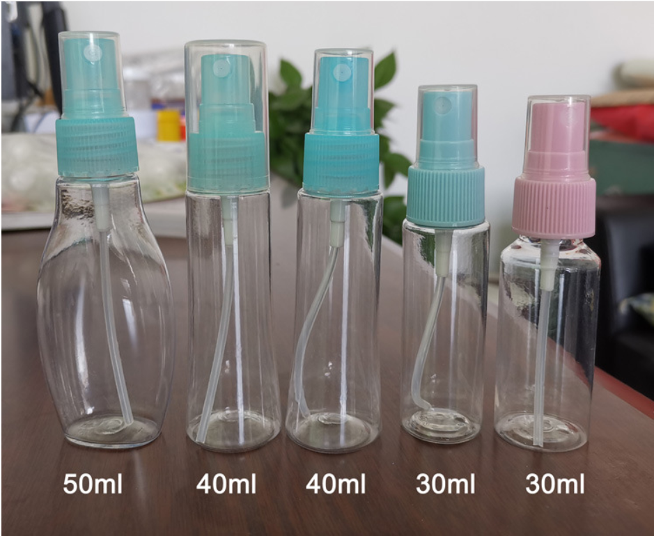 cosmetic spray bottles