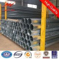 11kv Tapered Electric Transmission Galvanized Pole