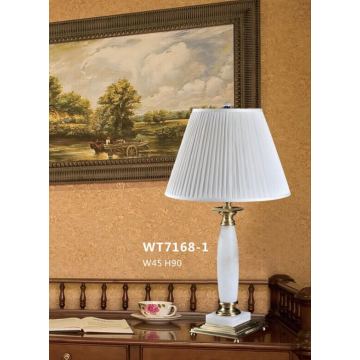 Alta qualidade iluminação de mesa branca para sala de estar (wt7168-1)