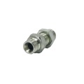 double nut long BSP Thread Male Hydraulic adapter