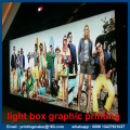 Customized Backlit Poster Graphics for Promotion