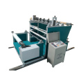 Meltblown fabric slitting and rewinding machine