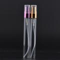 10ml Clear Glass Perfume Spray Bottle with Aluminum Atomizer