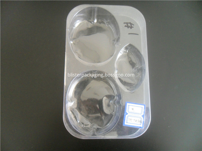 Transparent PVC Shampoo Bottle Tray