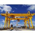 Tire type double girder gantry crane for sale