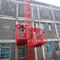 Ss100/100 1ton Double Cage Construction Material Hoist