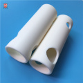 customized 99 alumina beige ceramic bushing sleeves