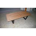 Mittlerer Jahrhundert George Nelson Style Platform Bench