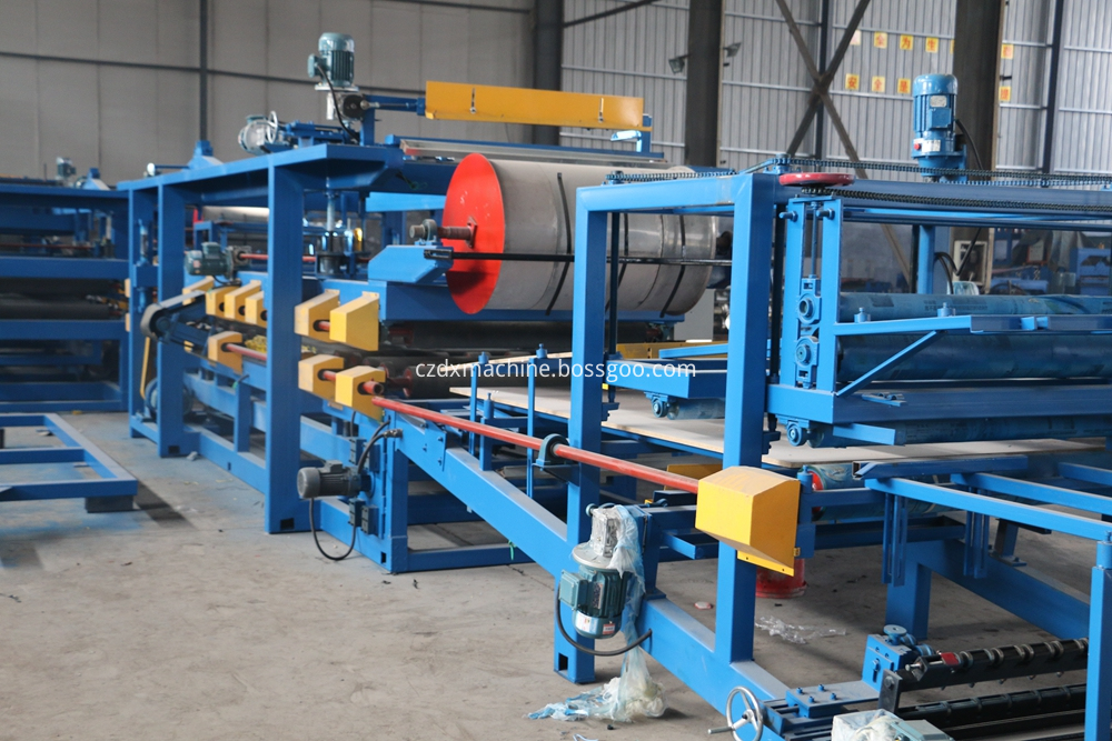 sandwich panel production line