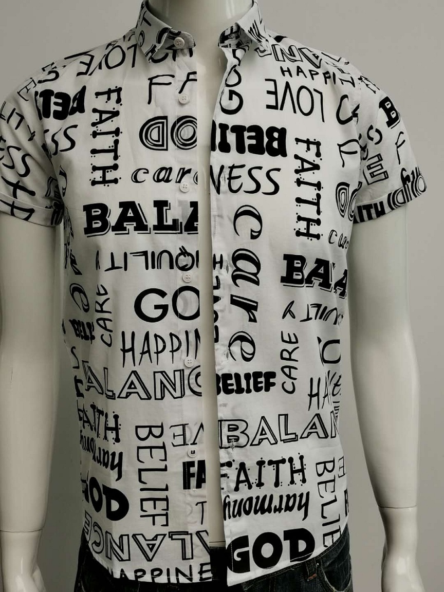 mens print shirt 