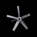 P5 aluminum axial fan impeller for heat exchanger