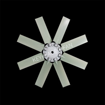 8 blades PAG axial fan blades for genset