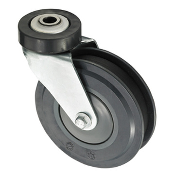 5 Inch Shopping Cart Casters with PU Wheel