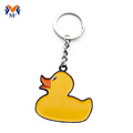 Gift metal name tag duck keychain words