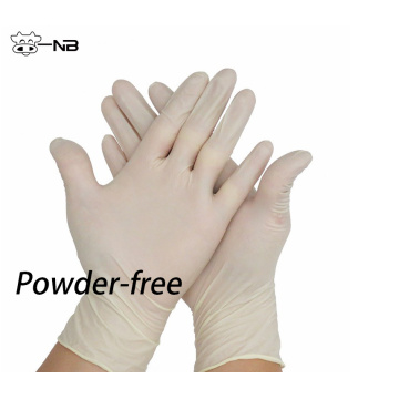 Non sterile latex exam gloves/disposable gloves