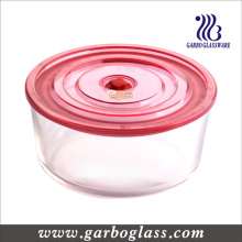 Glass Round Box, Round Bowl, Storage Bowl, Glass Container (GB13G15187)