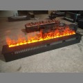 Design de painel plano lareira a vapor de chama de chama de incêndio