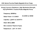 Bomba magnética de flúor CMC