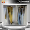 Golden coated metallized PET film