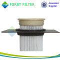 Forst Hochtemperatur-Industrie-Luft gefaltete Patrone Filter