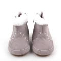 2018 Wholesale Winter Plush Newborn Baby Half Boots