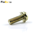 Brass Phillips Pan Head SEMS Screws with External Tooth Washer