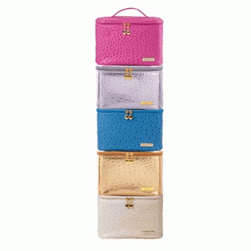 Trendy new multi-layer large capacity cosmetic bag