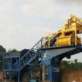 Low cost mobile ready mixed concrete batching plant